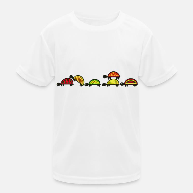 Turtle parade Kids Functional T-Shirt