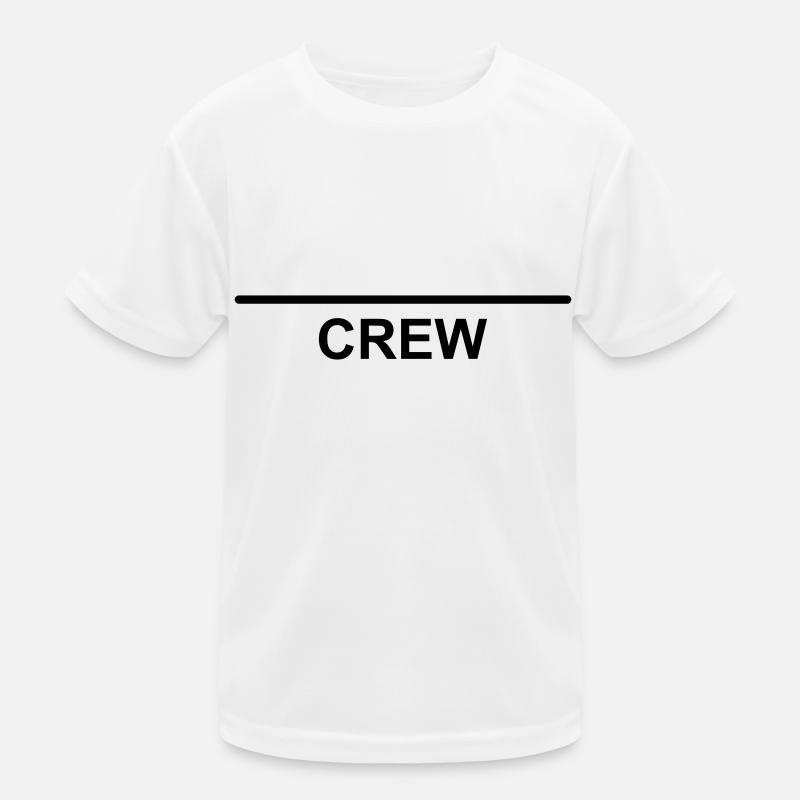 Crew Team template to design yourself Kids Functional T-Shirt