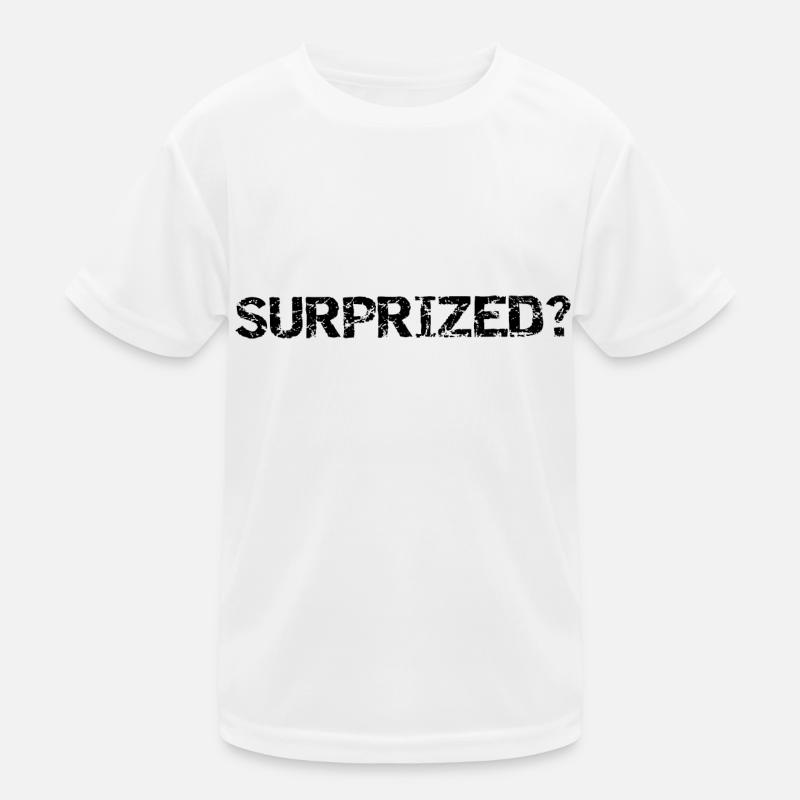 Surprized Kids Functional T-Shirt