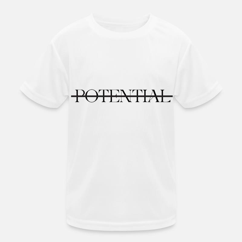 POTENTIAL Kinder Funktions-T-Shirt