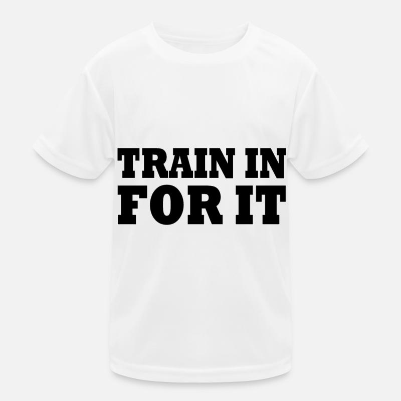 Train in for it Kids Functional T-Shirt