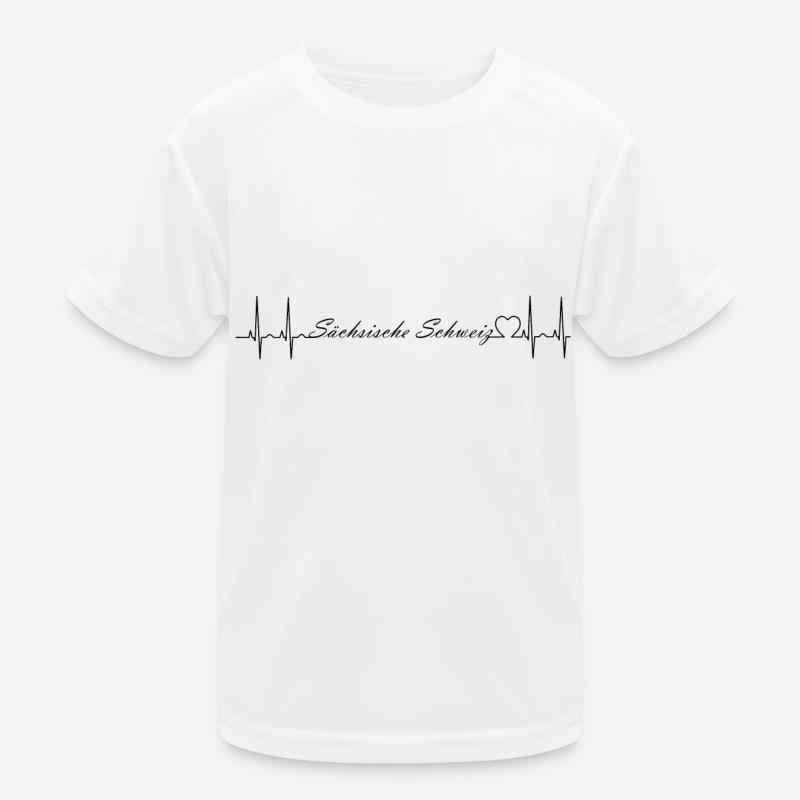 Sächsische Schweiz Kinder Funktions-T-Shirt