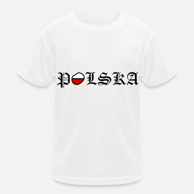 Pologne T-shirt sport Enfant