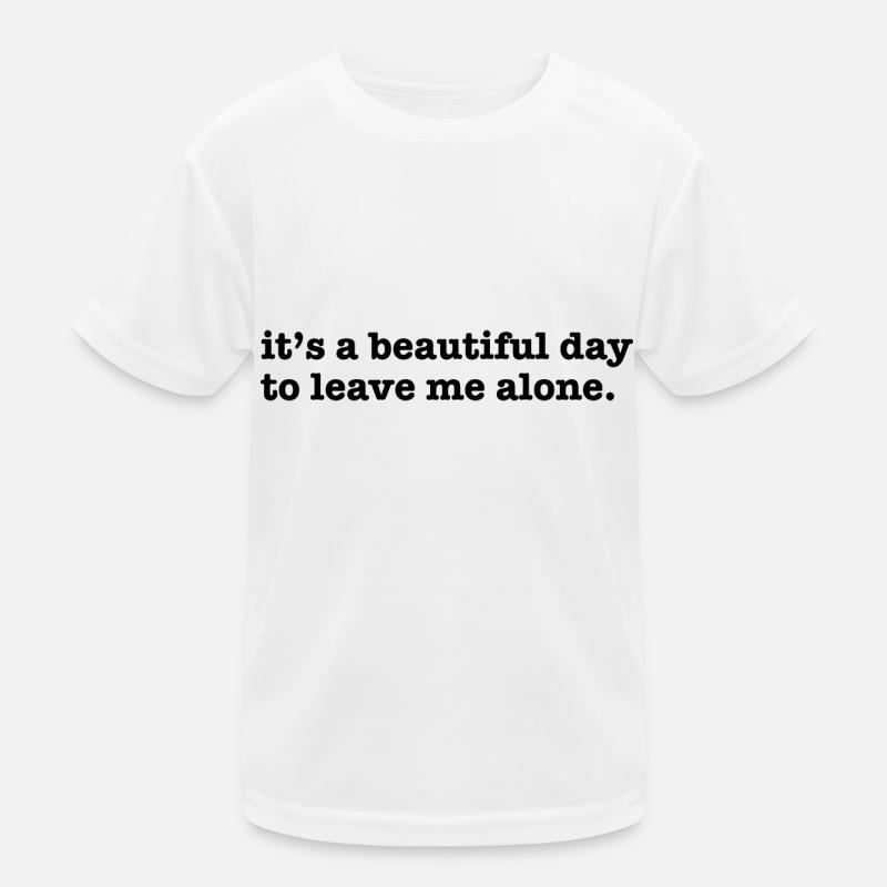 Laisse moi tranquille T-shirt sport Enfant