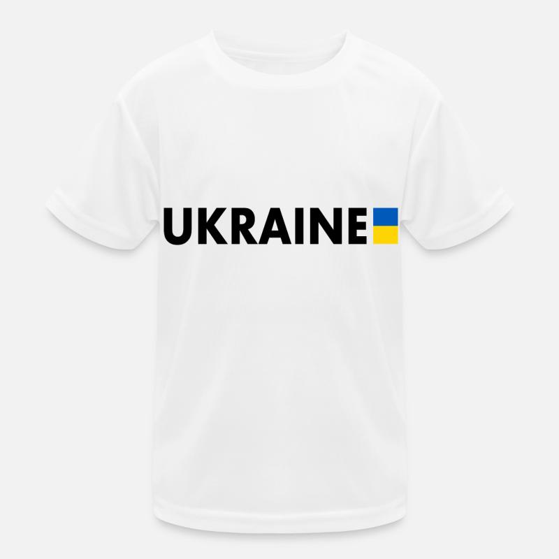 Ukraine T-shirt sport Enfant