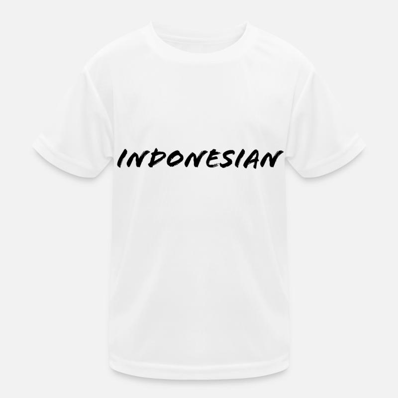indonesisch Kinder Funktions-T-Shirt