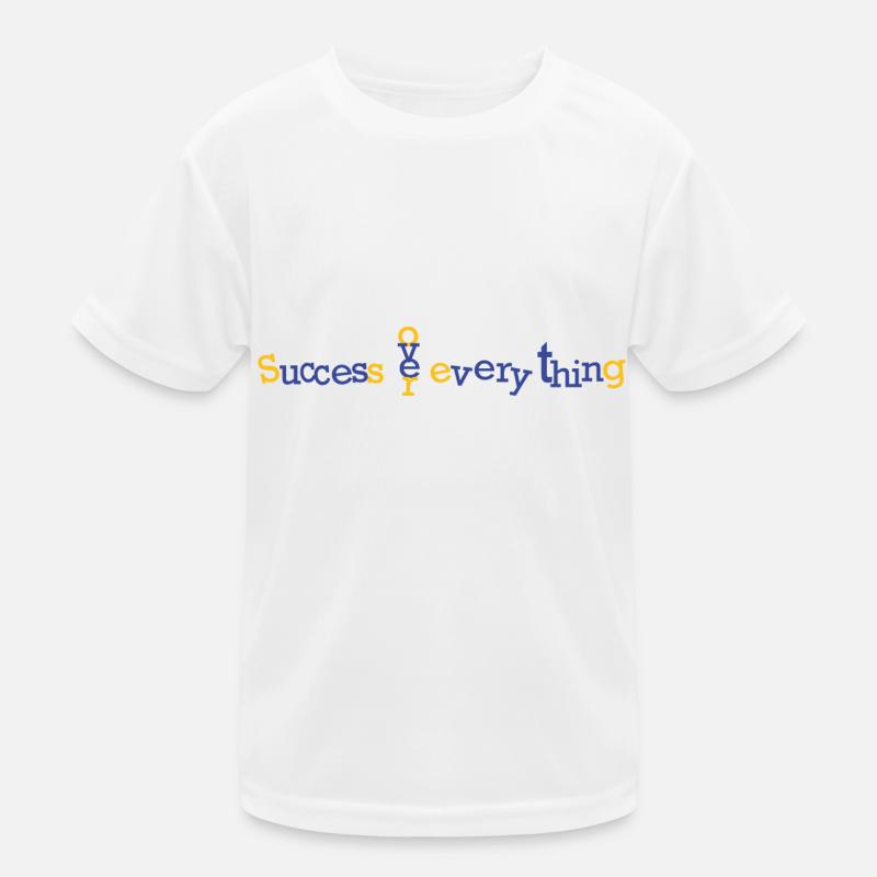 Success over Everything Kinder Funktions-T-Shirt