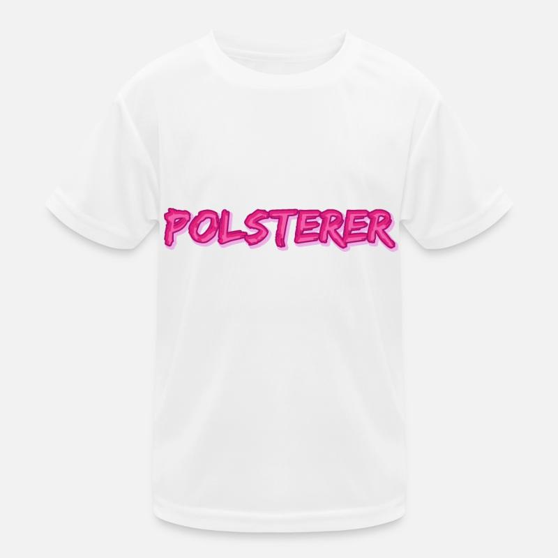 Job Upholsterer Kids Functional T-Shirt