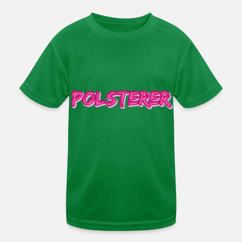 Job Upholsterer Kids Functional T-Shirt