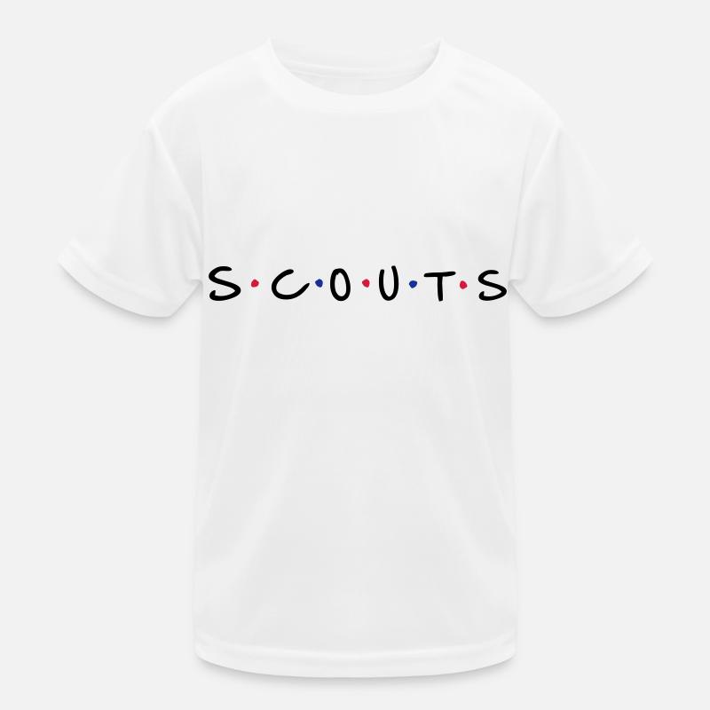 Scouts - Kids Functional T-Shirt - white