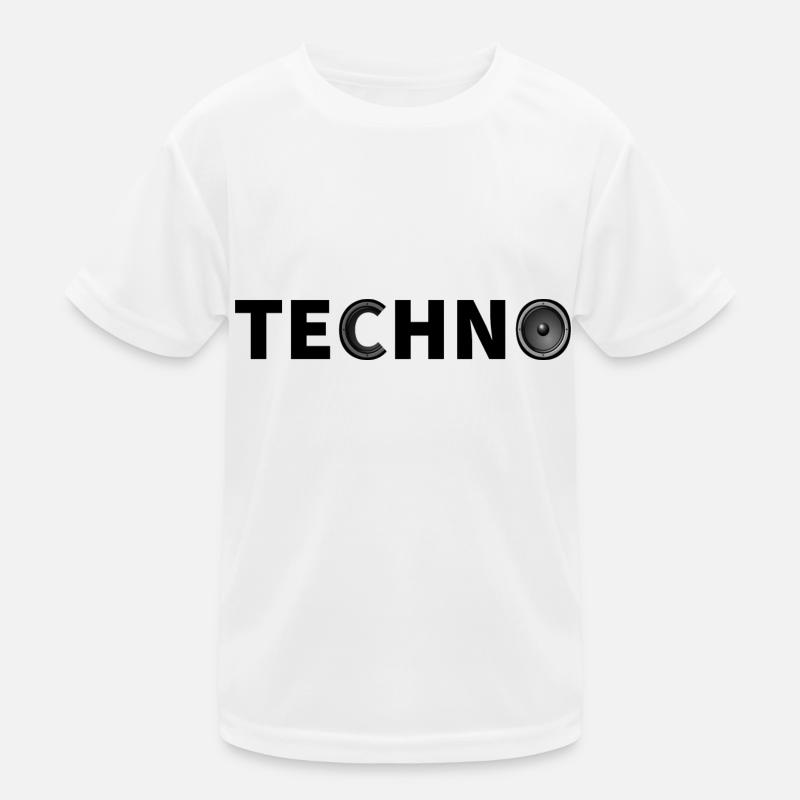 Basse techno T-shirt sport Enfant