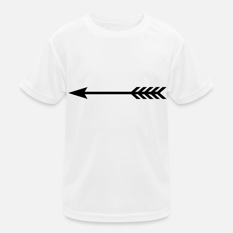 pfeil links Kinder Funktions-T-Shirt