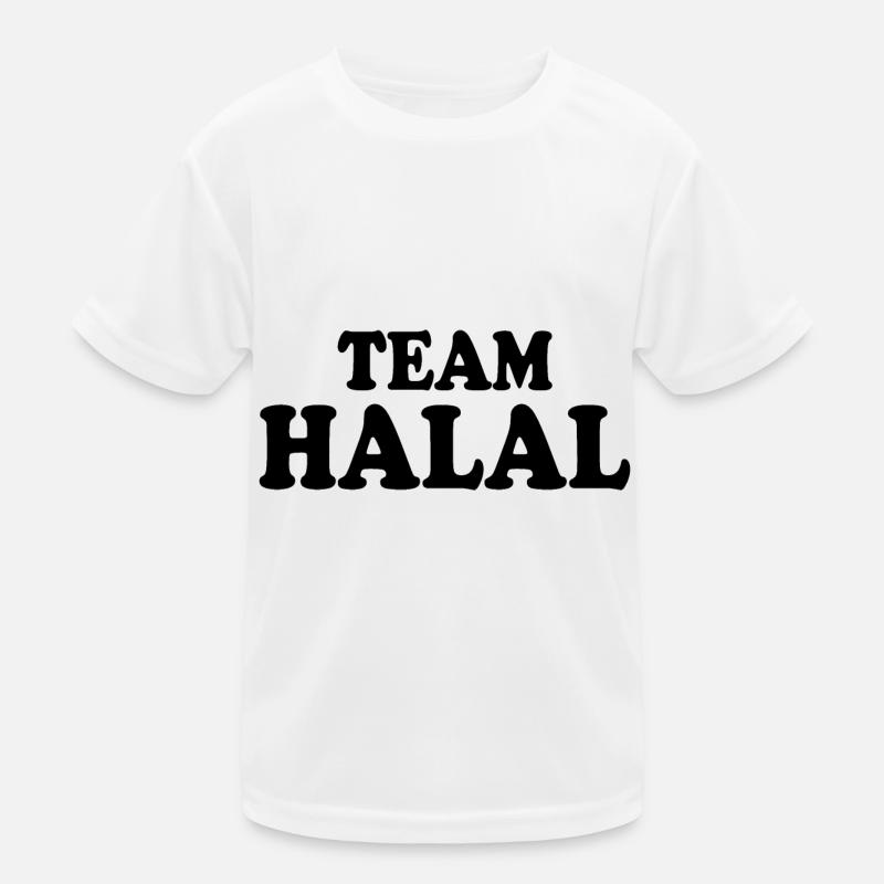 Team halal Kinder Funktions-T-Shirt