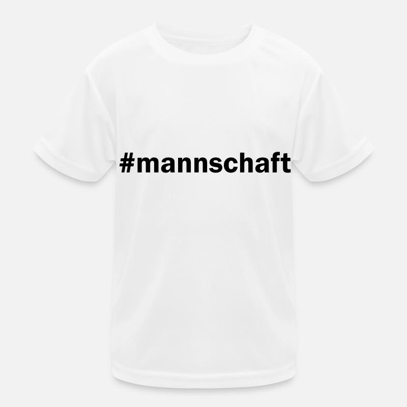#mannschaft Mannschaft Kinder Funktions-T-Shirt