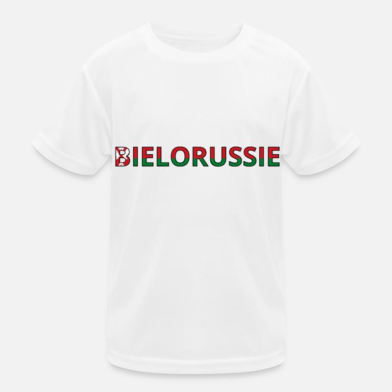 Drapeau Biélorussie T-shirt sport Enfant