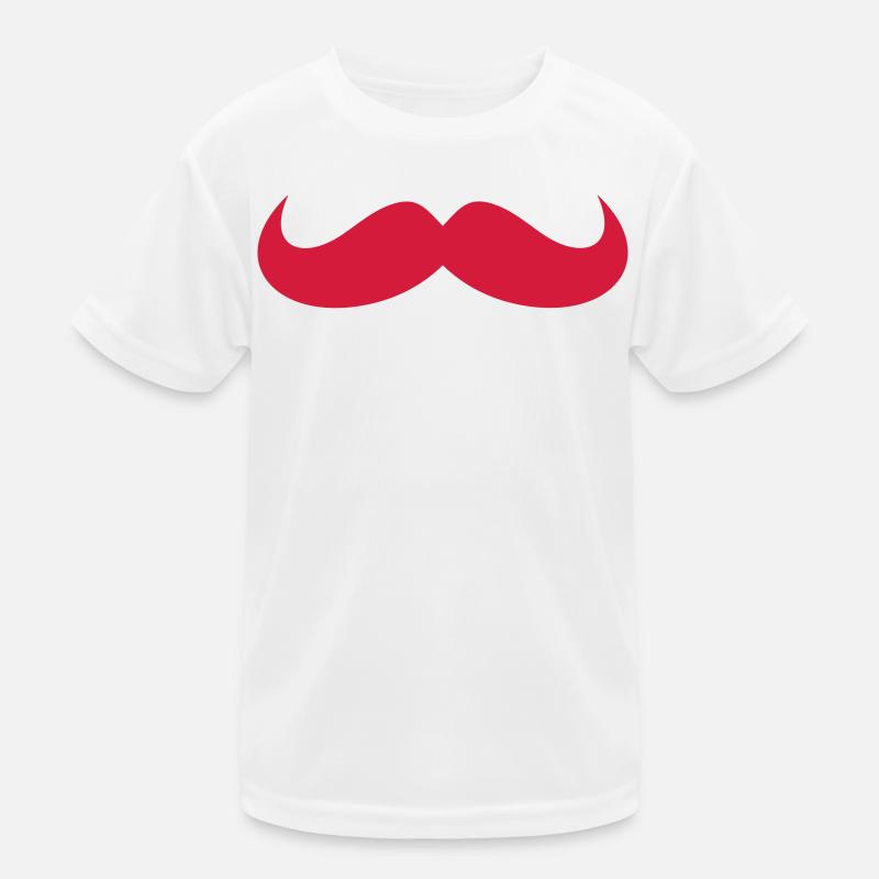 moustache Kids Functional T-Shirt