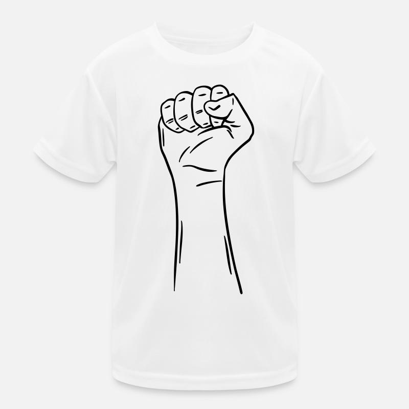 main poing 2 / poing / combat / protestation T-shirt sport Enfant