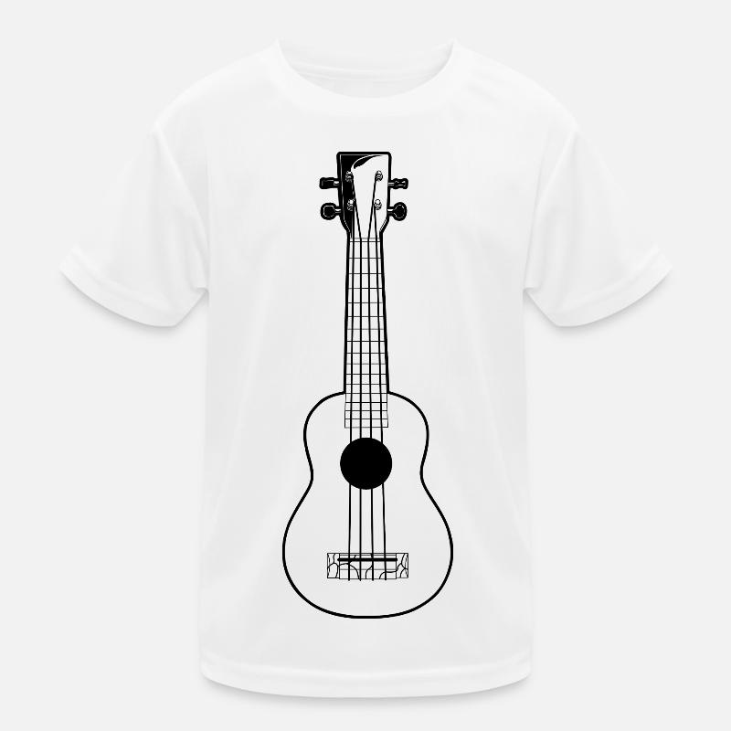 Dessin de ukulélé T-shirt sport Enfant
