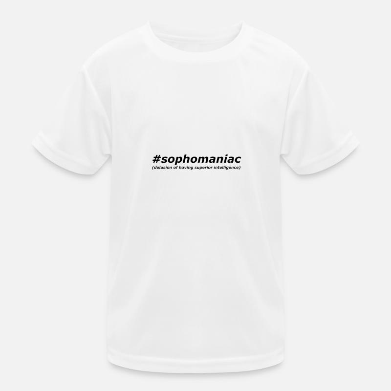 sophomaniac Kinder Funktions-T-Shirt