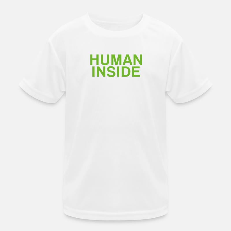 CONCEPTION DE TEXTE HUMAN INSIDE T-shirt sport Enfant