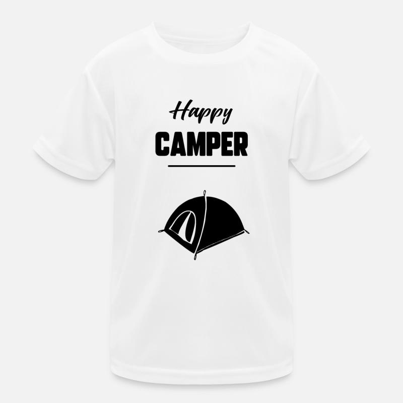 Happy camper T-shirt sport Enfant