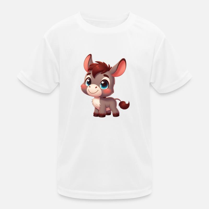 Esel 5 Kinder Funktions-T-Shirt