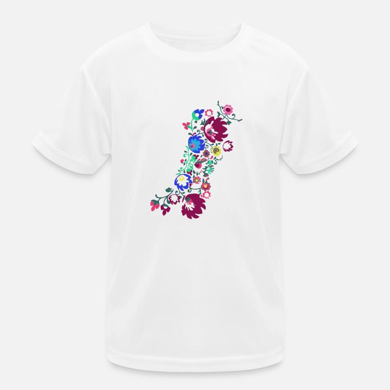 ornamente,blumen,bunt,blume,ranke,floral Kinder Funktions-T-Shirt