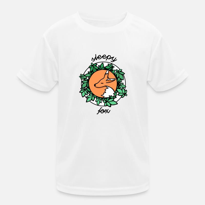 Tired fox Kids Functional T-Shirt