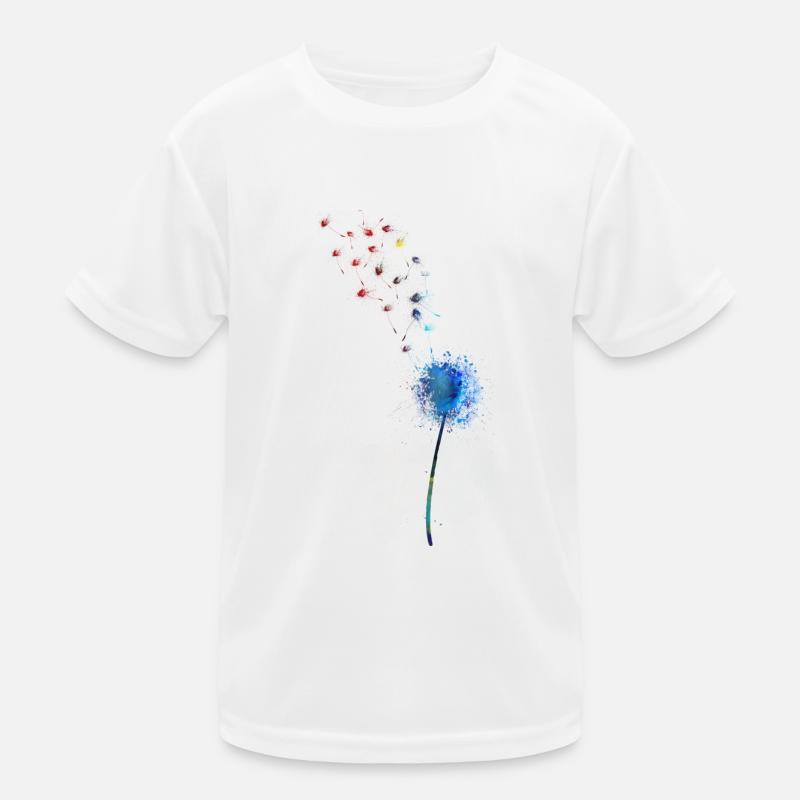Pusteblume Kinder Funktions-T-Shirt