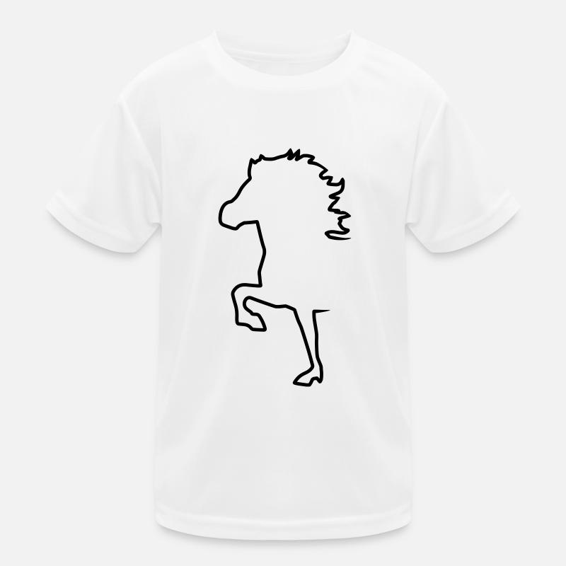 Icelandic horse Kids Functional T-Shirt