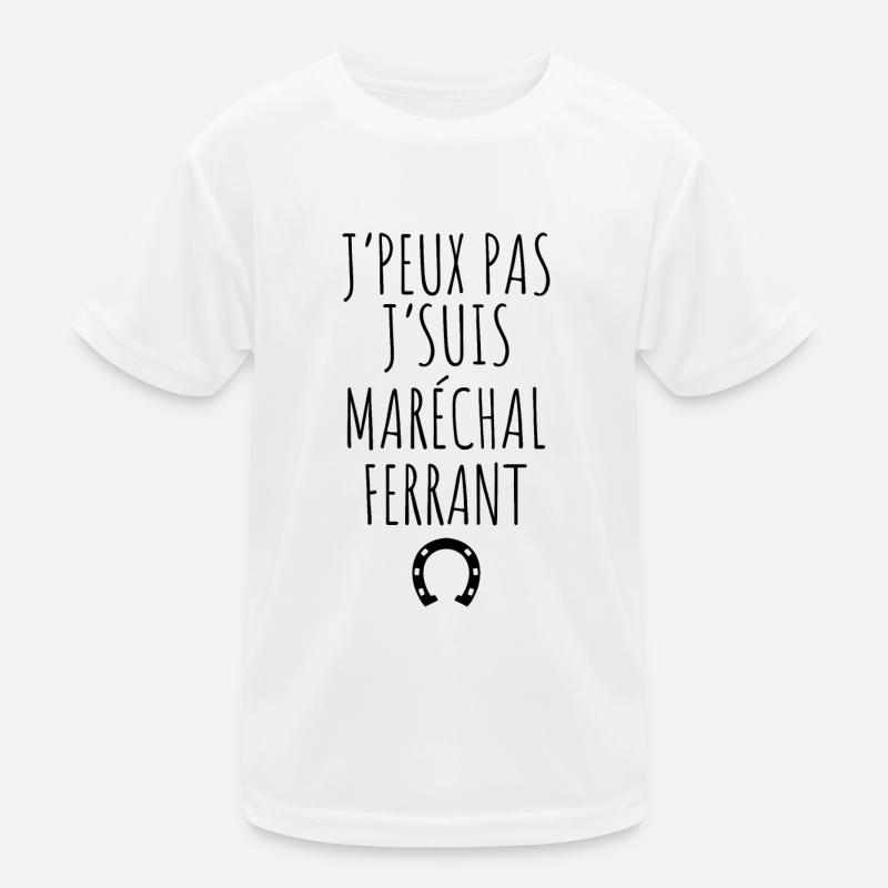 Maréchal Ferrant , Maréchal ferrant , Métier , Job T-shirt sport Enfant