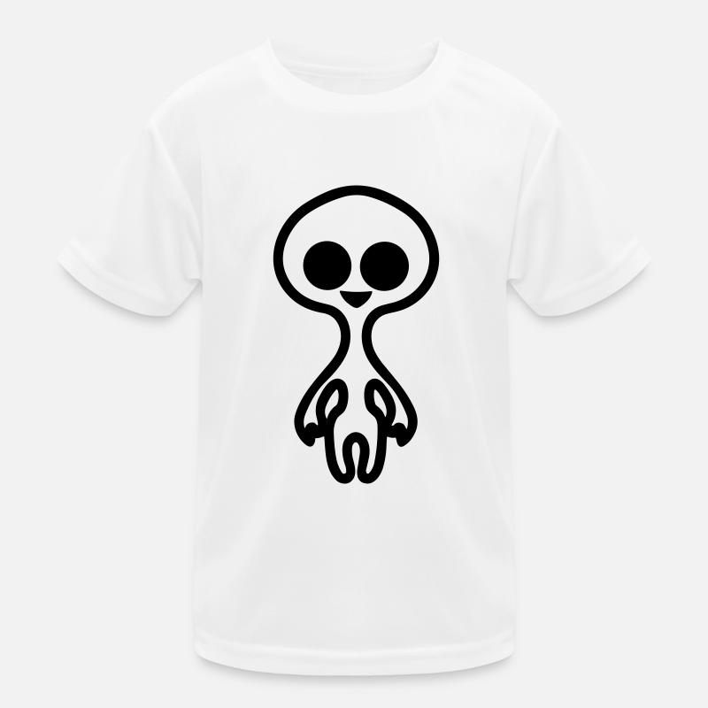 Außerirdischer Kinder Funktions-T-Shirt