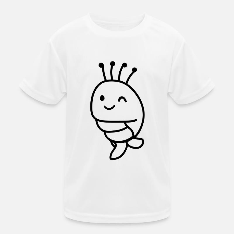 Garnele Kinder Funktions-T-Shirt