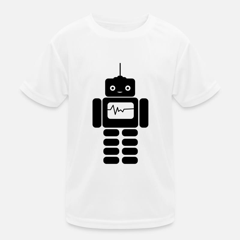 roboter Kinder Funktions-T-Shirt