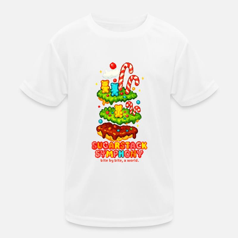 Sugar Stack Symphony – Une bouchée monde par monde T-shirt sport Enfant