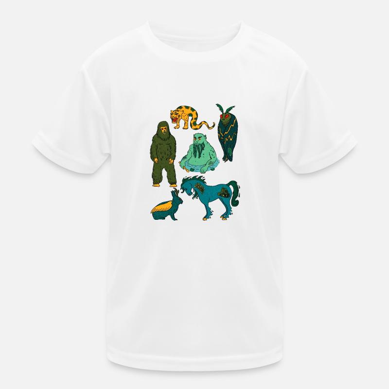 Mythical Creatures_Collection Print Kids Functional T-Shirt