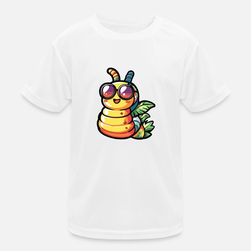 Worm Comic Holiday T-shirt sport Enfant