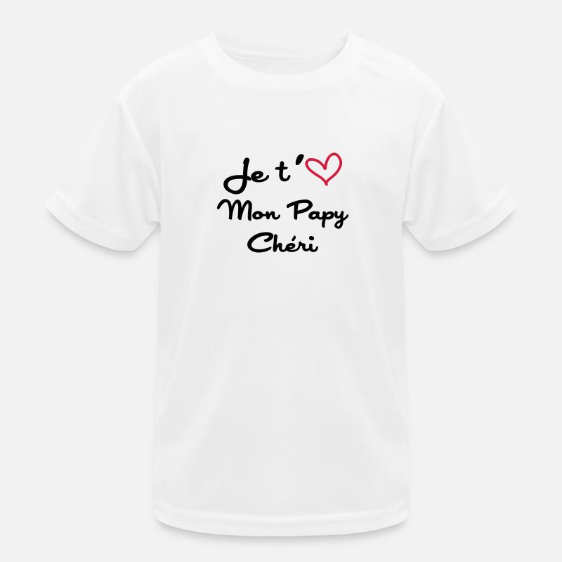 Papy Chéri / Grand-Père / Naissance / Bébé Kids Functional T-Shirt
