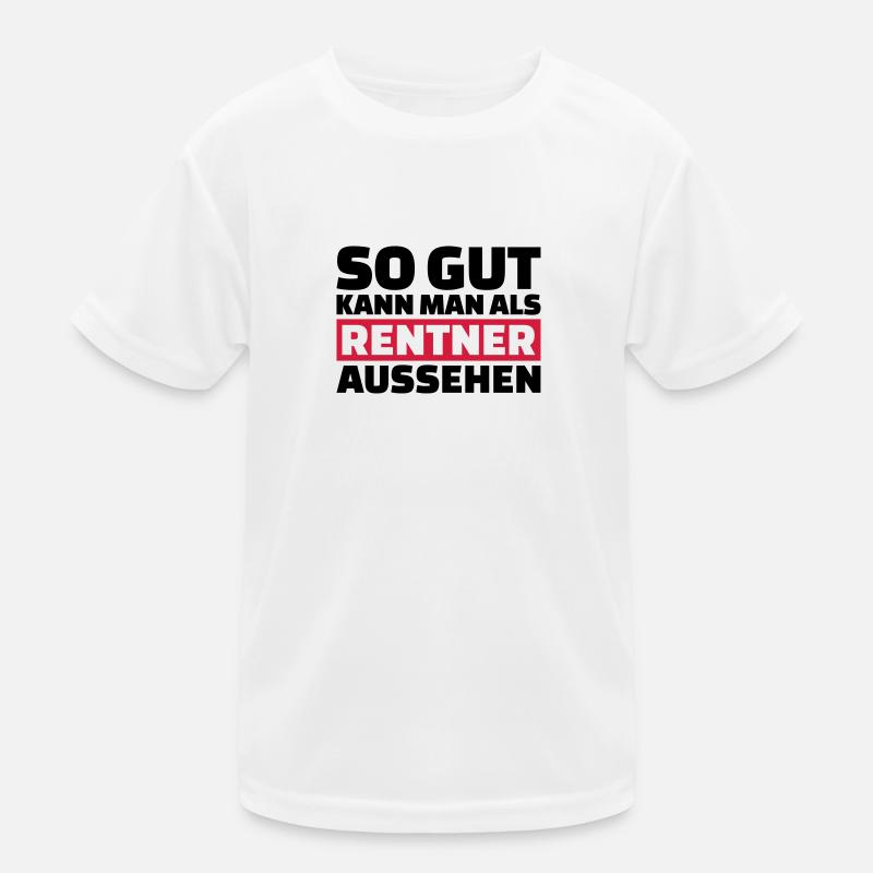 Rentner Kinder Funktions-T-Shirt