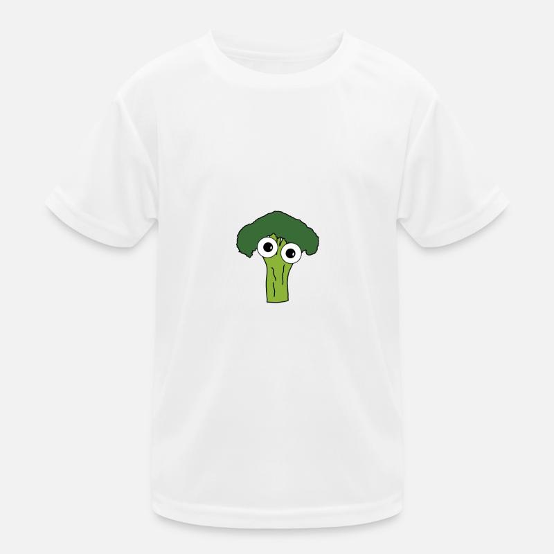 Broccoli with eyes Kids Functional T-Shirt