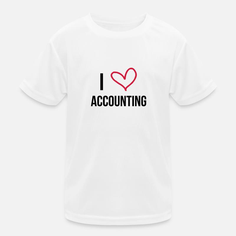 comptable / comptabilité / argent / Finance / Euro T-shirt sport Enfant