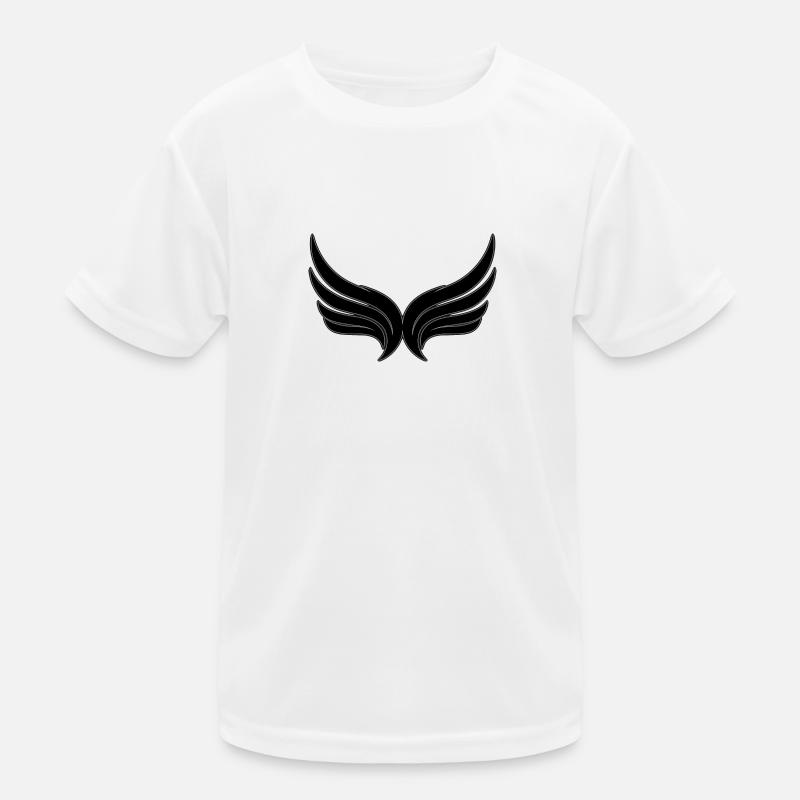 Schwarze Adler Kinder Funktions-T-Shirt