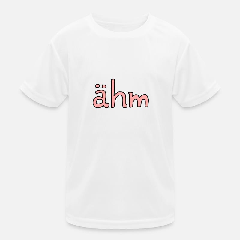 ähm Kinder Funktions-T-Shirt