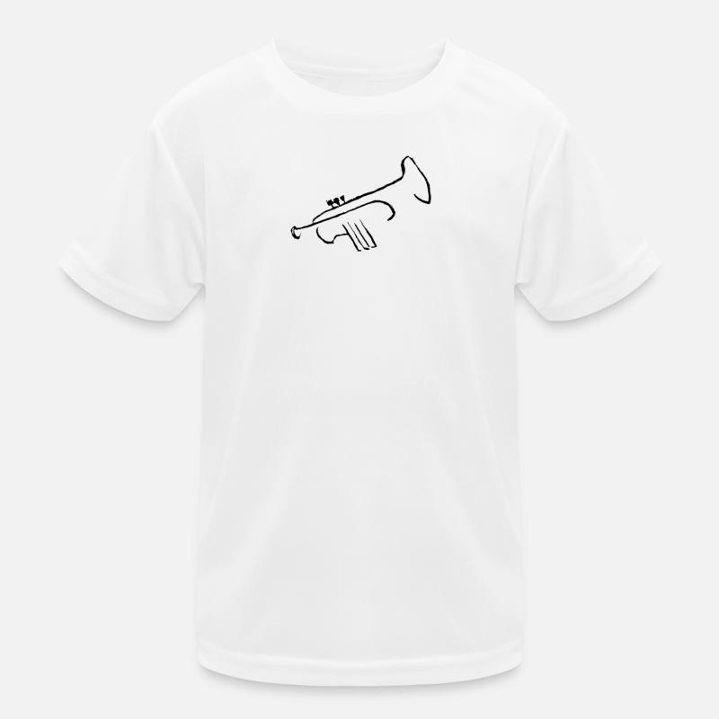 Trompete Kinder Funktions-T-Shirt