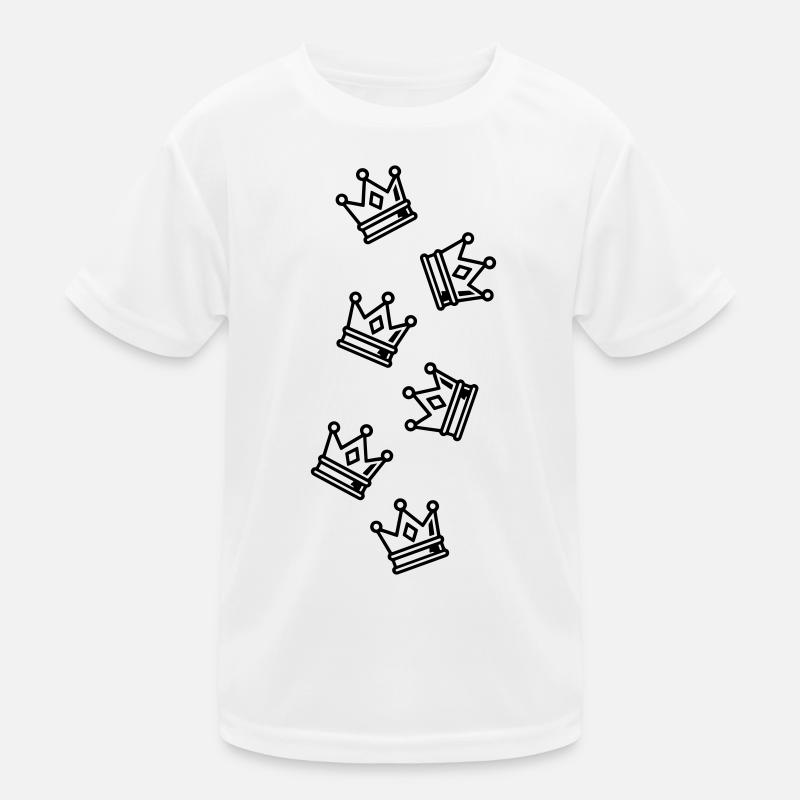 Kronen Symbolik Kinder Funktions-T-Shirt