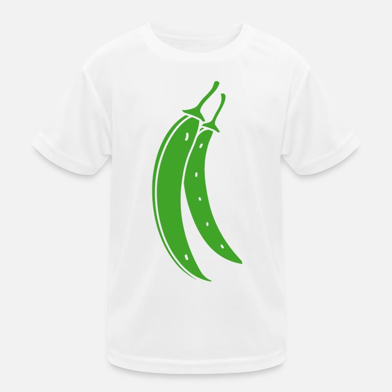 haricot vert T-shirt sport Enfant