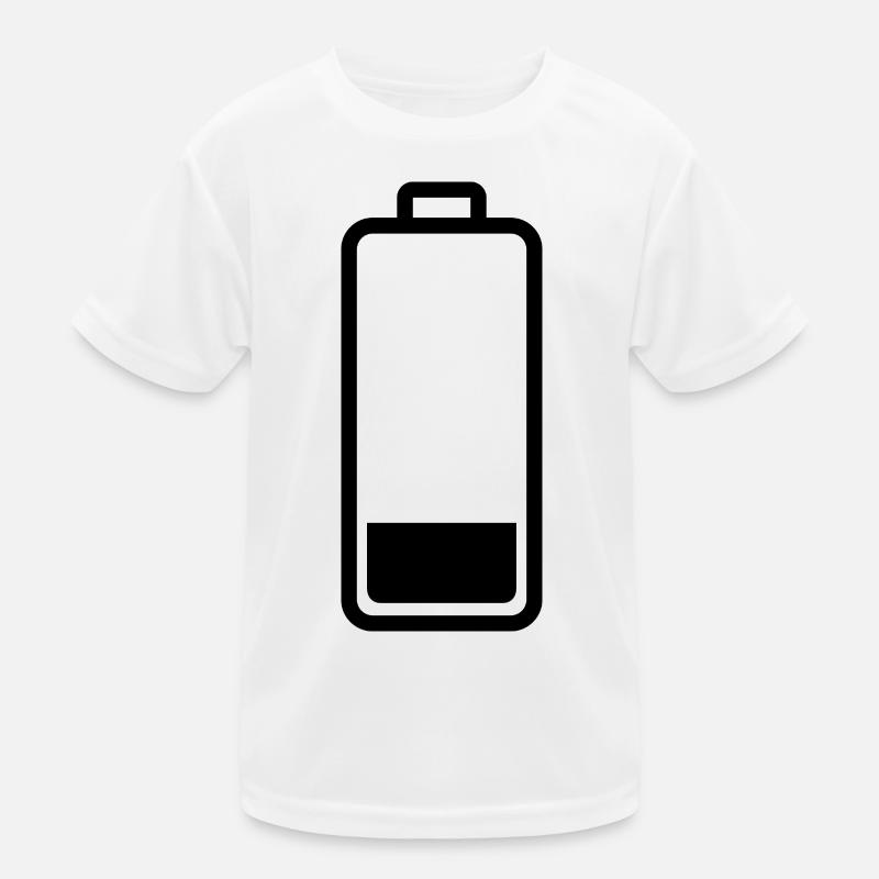 low battery Kids Functional T-Shirt