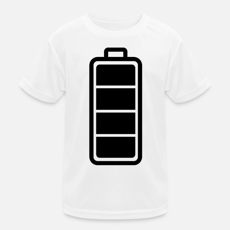 low battery Kids Functional T-Shirt