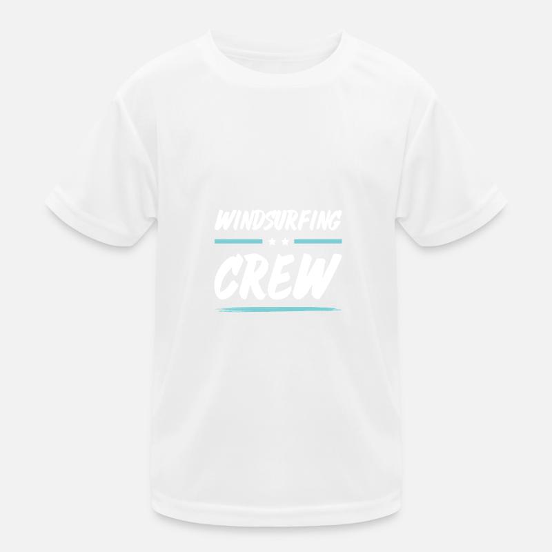 Windsurfing Crew Kinder Funktions-T-Shirt