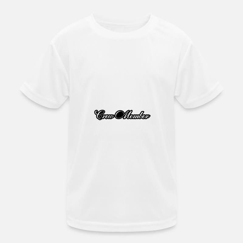 Crew Mitglied Kinder Funktions-T-Shirt